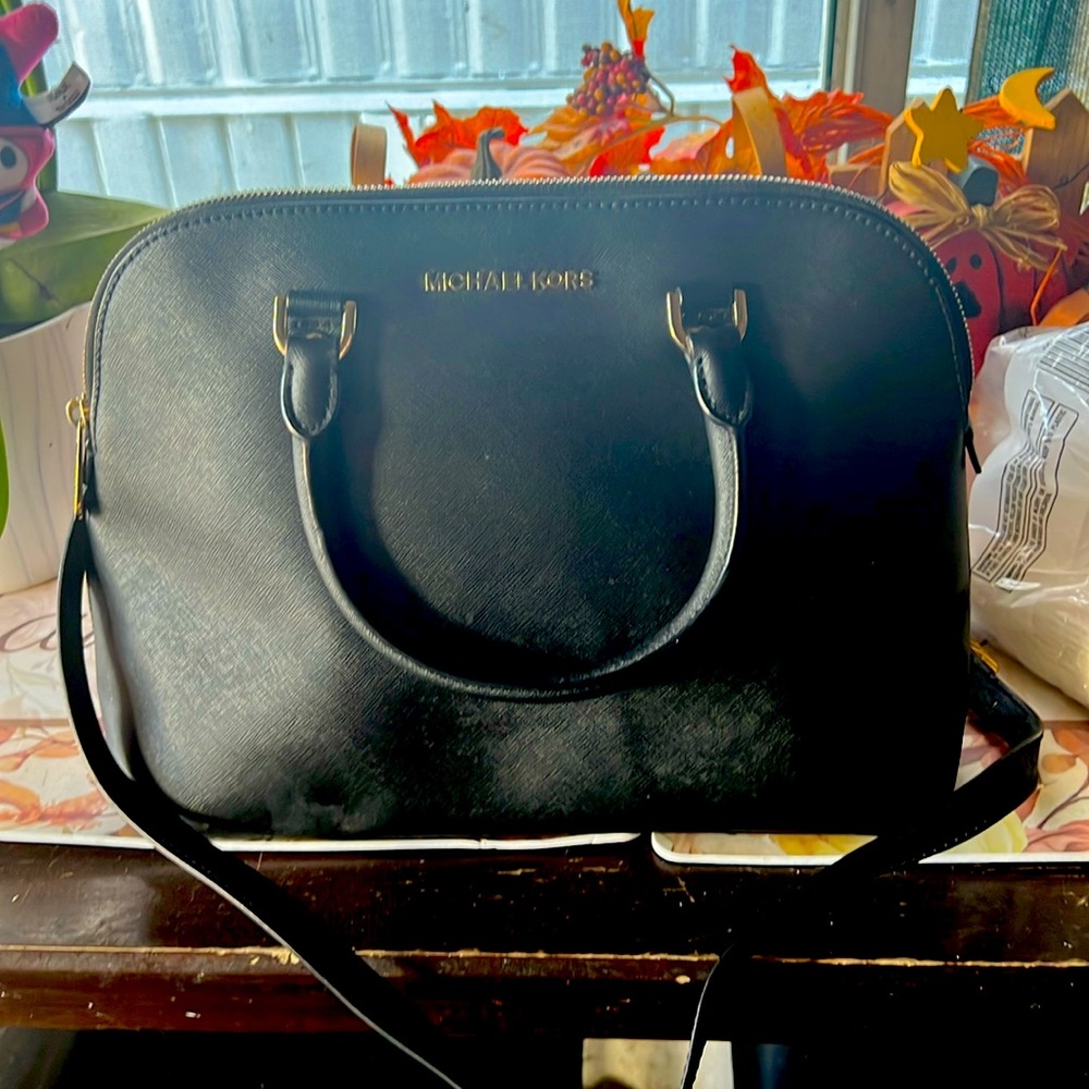 Used Michael Kors Black Purse